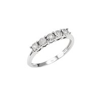 Anello Bliss Donna Rugiada in Oro bianco Diamante 0.10 Ct 20069988 - 20069988